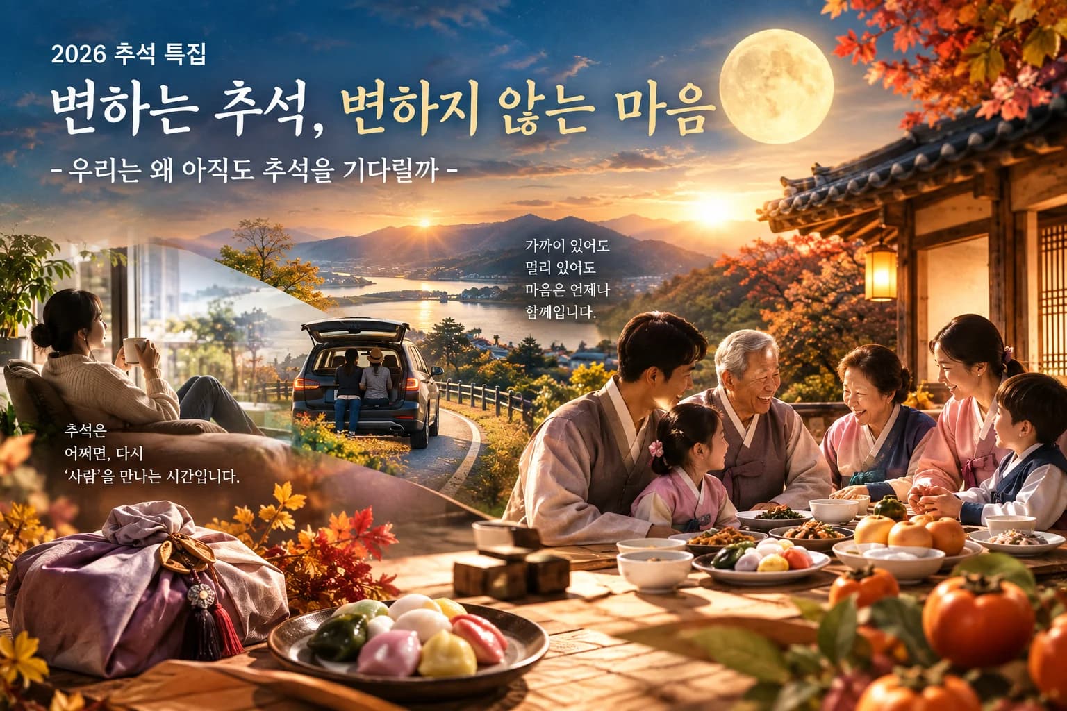 변하는 추석, 변하지 않는 마음